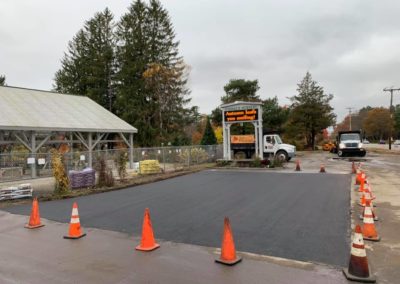 Commercial patch repair and parking lot paving