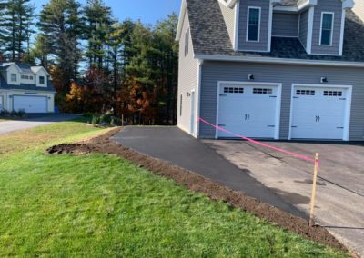 Residential patch repair and driveway addition