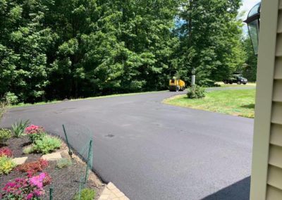 Residential driveway paving
